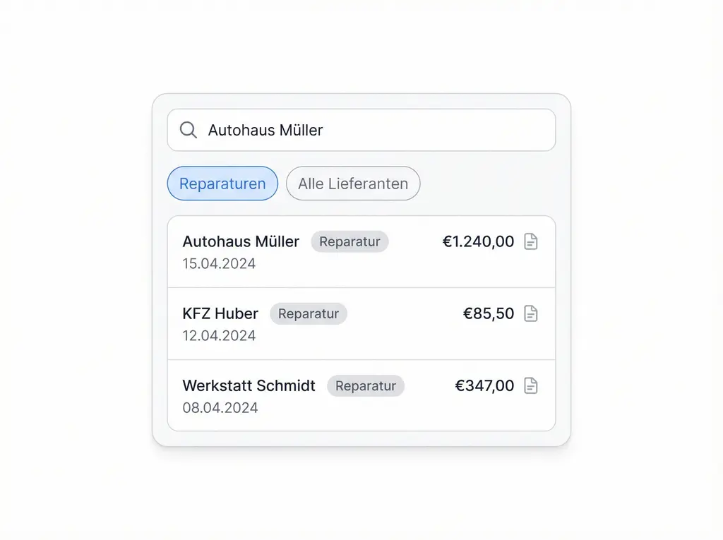 Alles in Sekunden finden