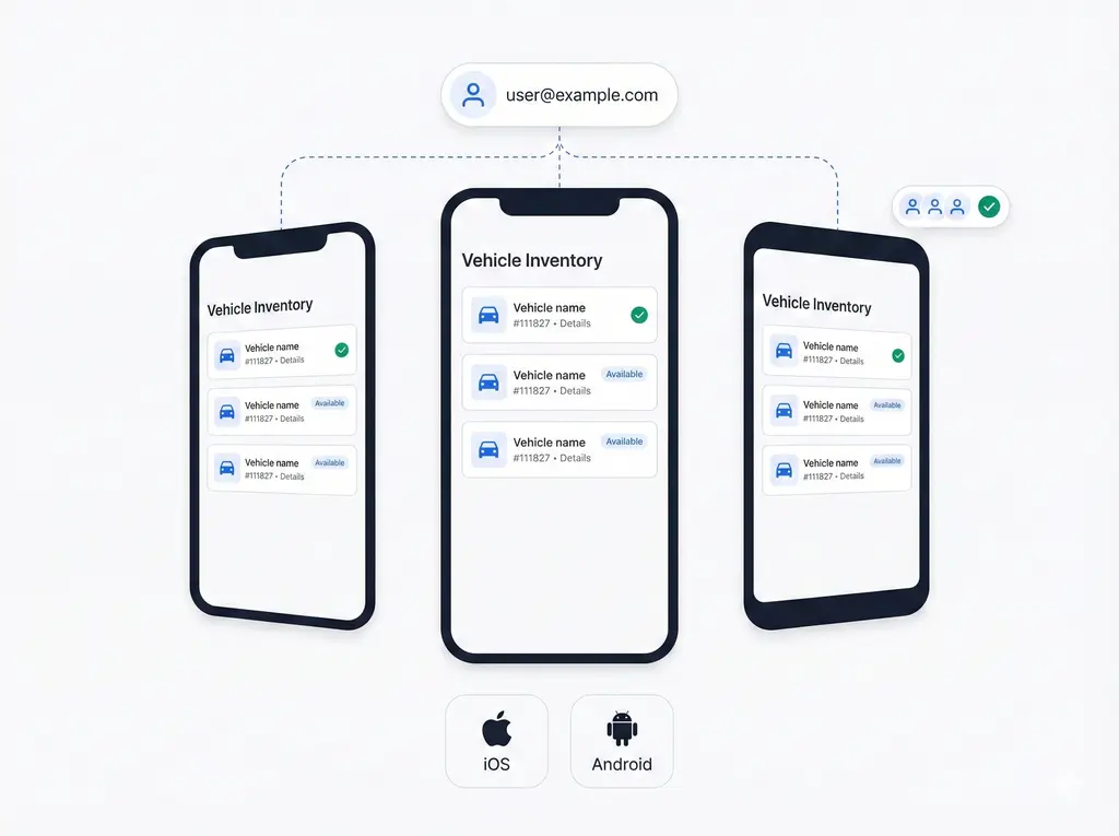 Gleiches Konto. Jedes Gerät.