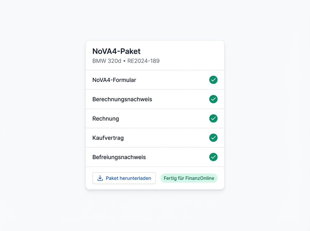 Formulare fertig für FinanzOnline