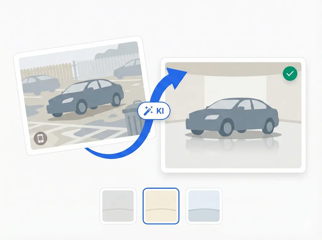 Jedes Foto wird zum Showroom-Foto