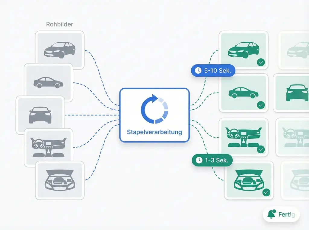 Sekunden, nicht Stunden