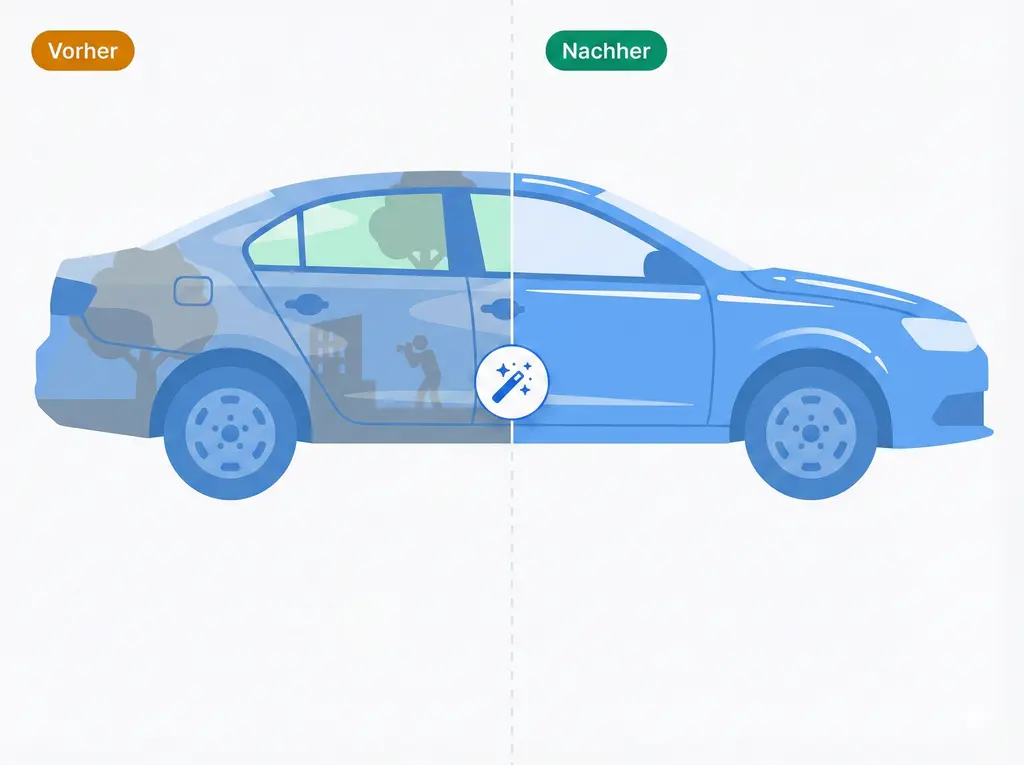 Saubere Oberflächen, nicht nur saubere Hintergründe